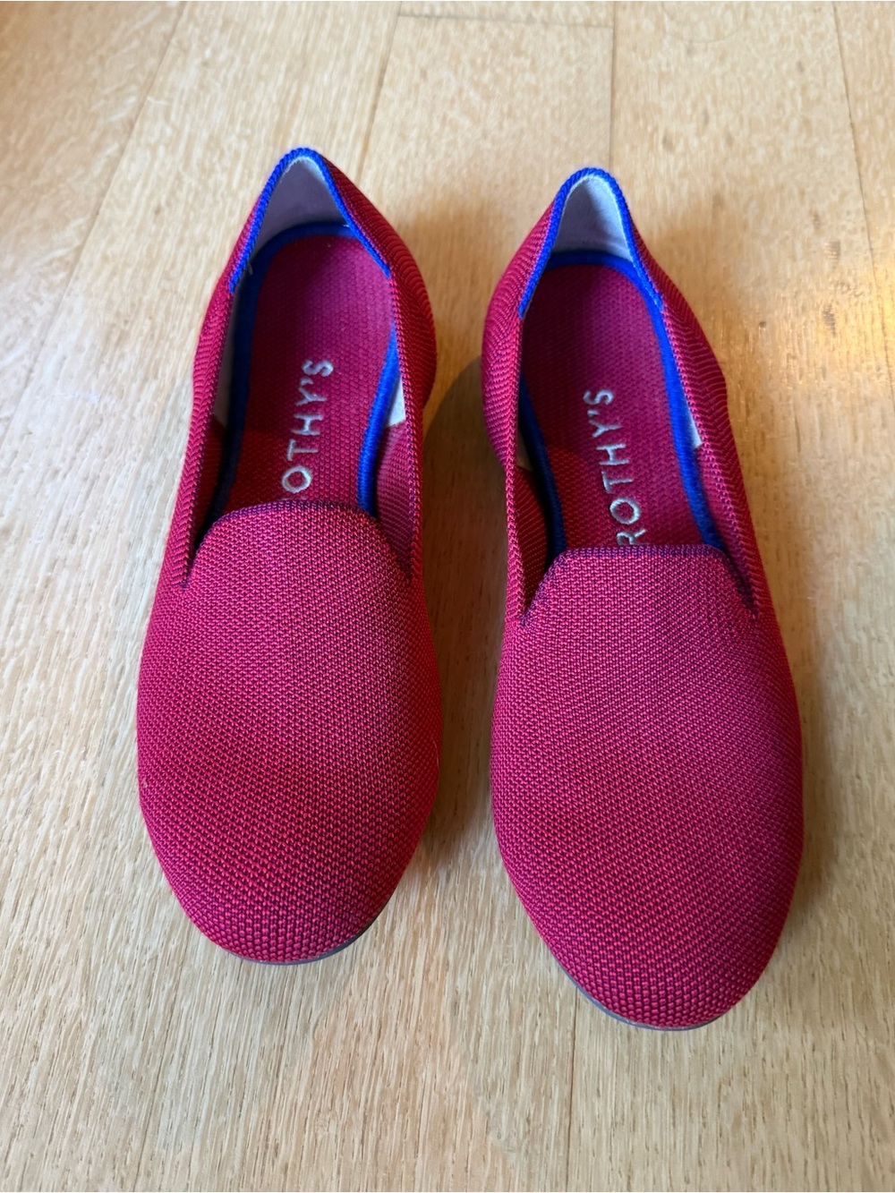 Rothy’s Loafers in dark red